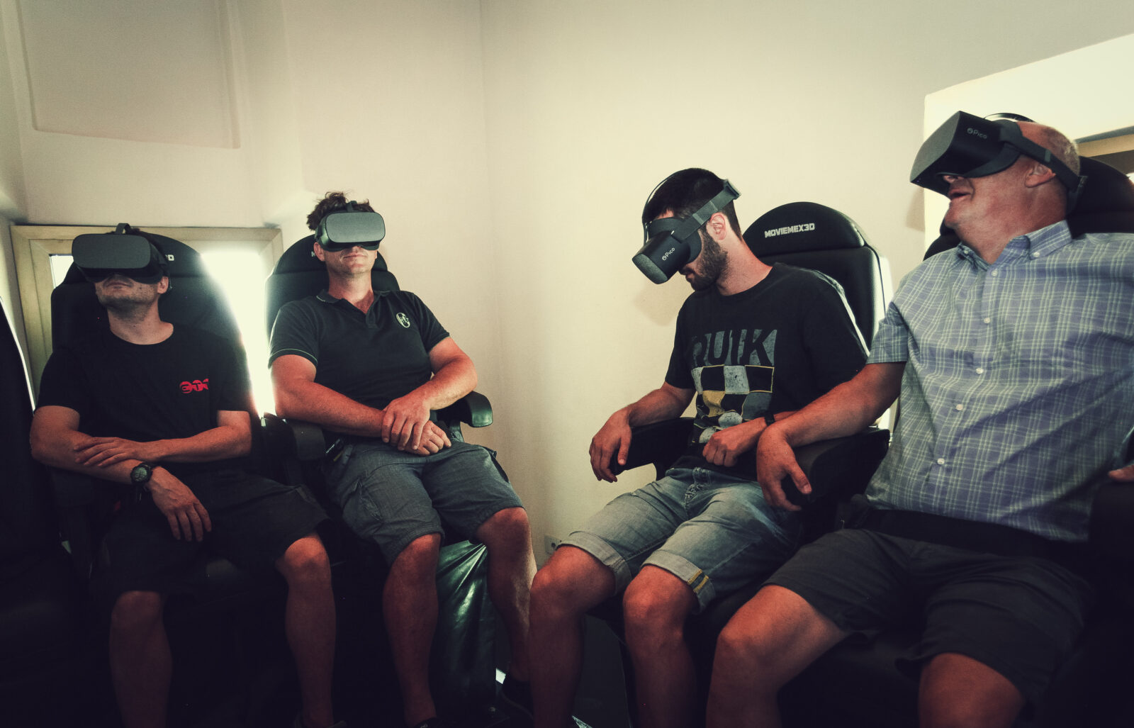 VR room presso la Torre delle Emozione a Bellano, nella Ca' del Diavol allestita da ETT