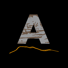 logo di antroposcene, progetto di valorizzazione territoriale realizzato da ETT per i comuni di Dolceacqua, San Biagio della Cime e Soldano
