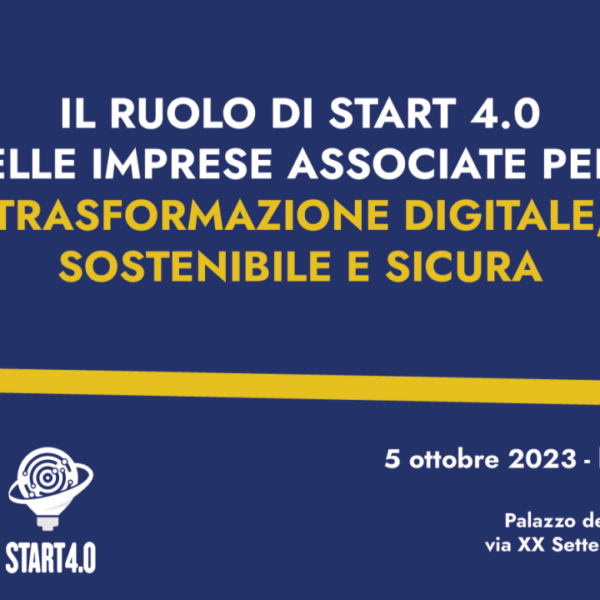 Start 4.0, grande evento a Palazzo della Borsa