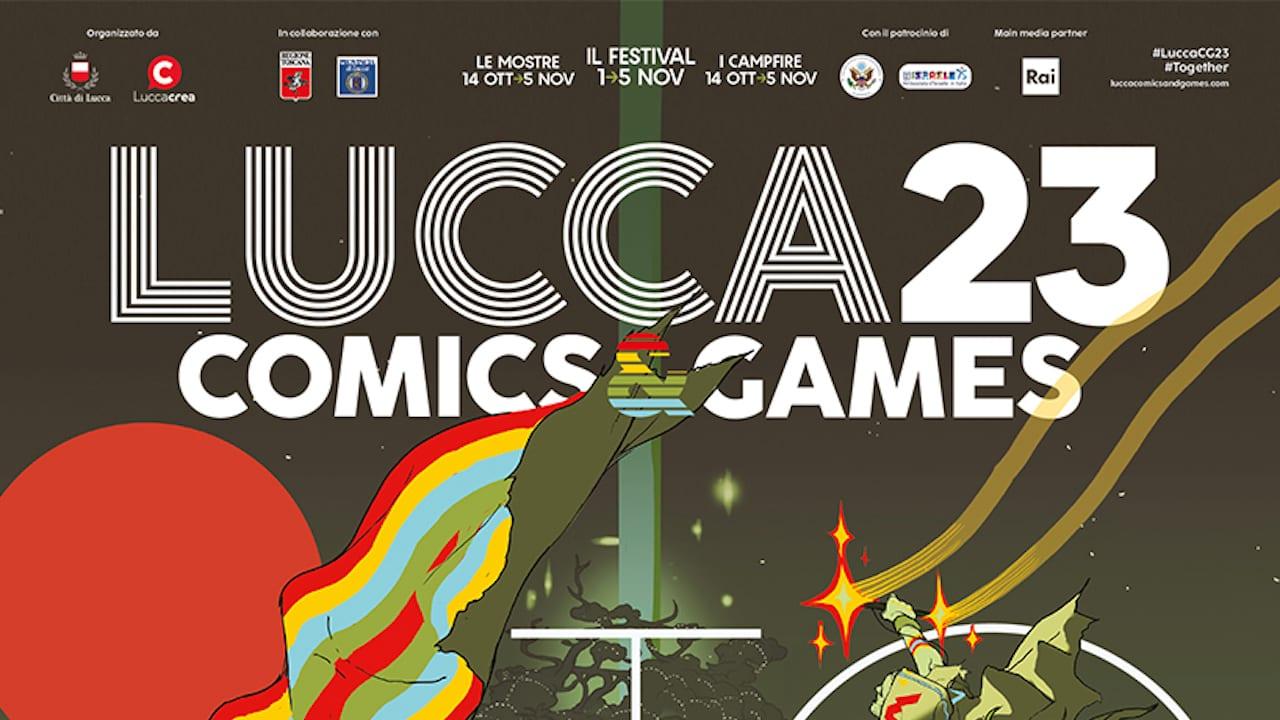 locandina del lucca comics & games 2023
