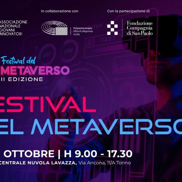 Giovanni Verreschi at Festival del Metaverso (Metaverse Festival)