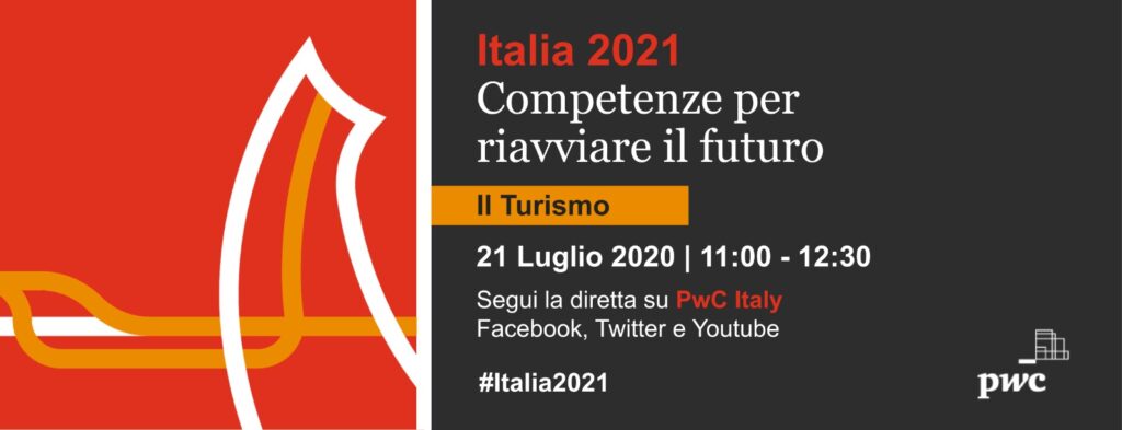 locandina pwc Italia 2021 competenze per ravviare il futuro