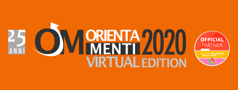 Locandina del Salone Orientamenti 2020 virtuale