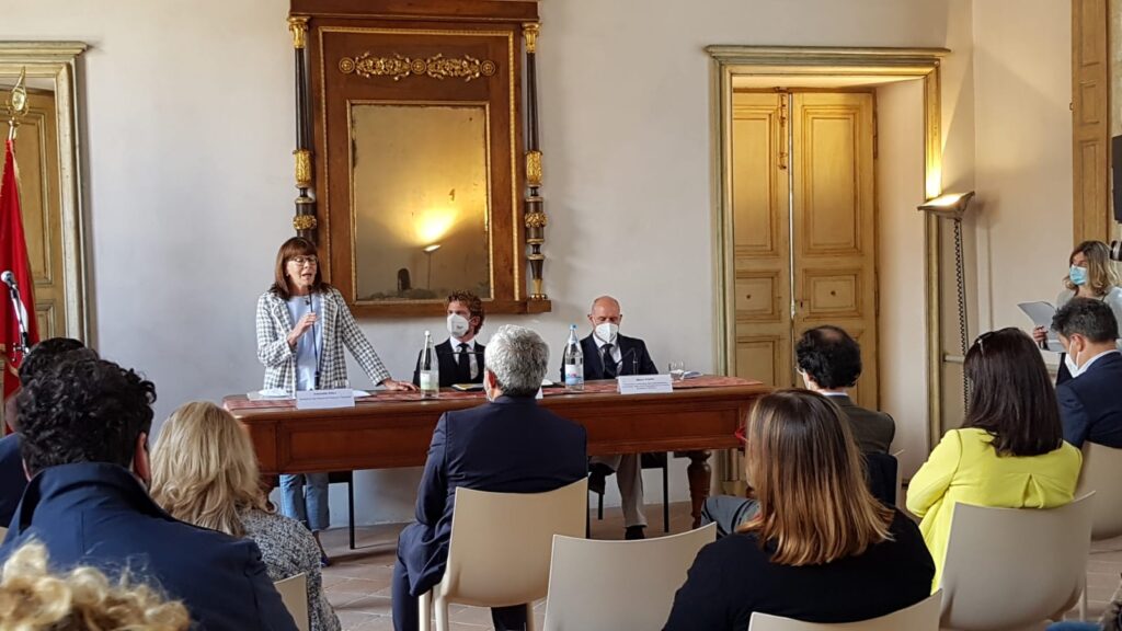 Conferenza stampa per il nuovo allestimento della sezione romana del Museo civico archeologico a Piacenza
