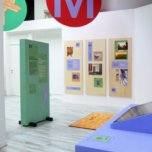 Sala di città della scienza - allestimento di ett