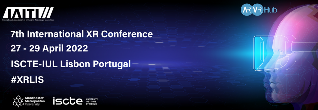 Locandina della XR International Conference di lisbona a cui ha partecipato ETT