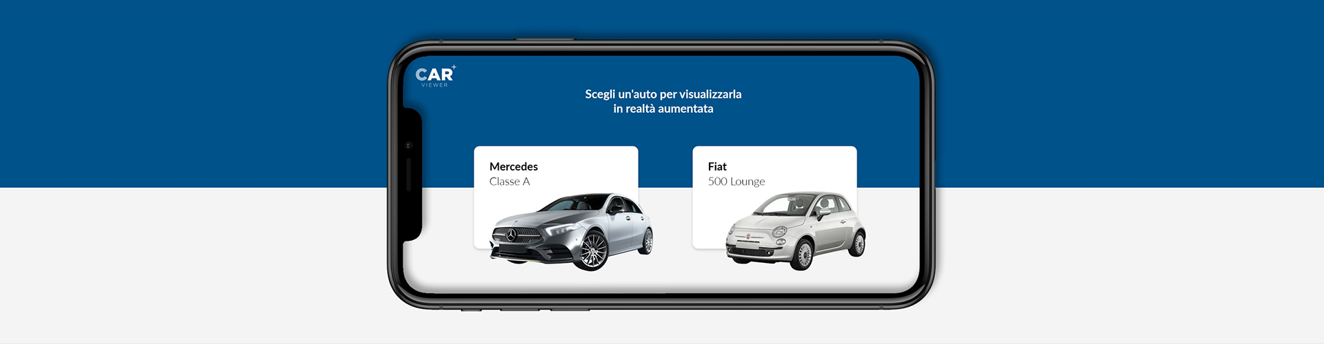 Schermata dell'app Unipol Car Viewer sviluppata da ETT