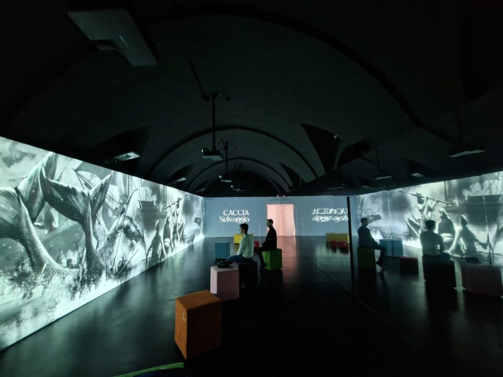 La proiezione di ETT dedicata alla Balena Giuliana presso il Museo Ridola