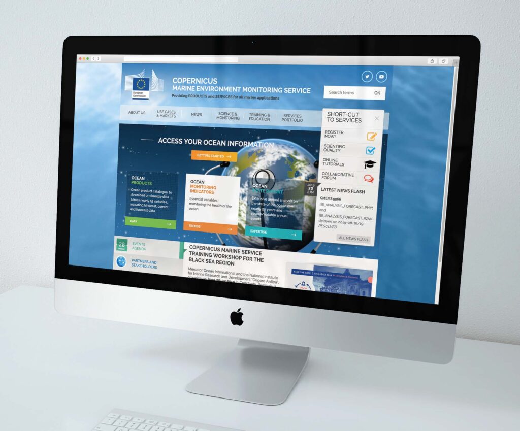 Copernicus Marine Service | ETT - People and Technology