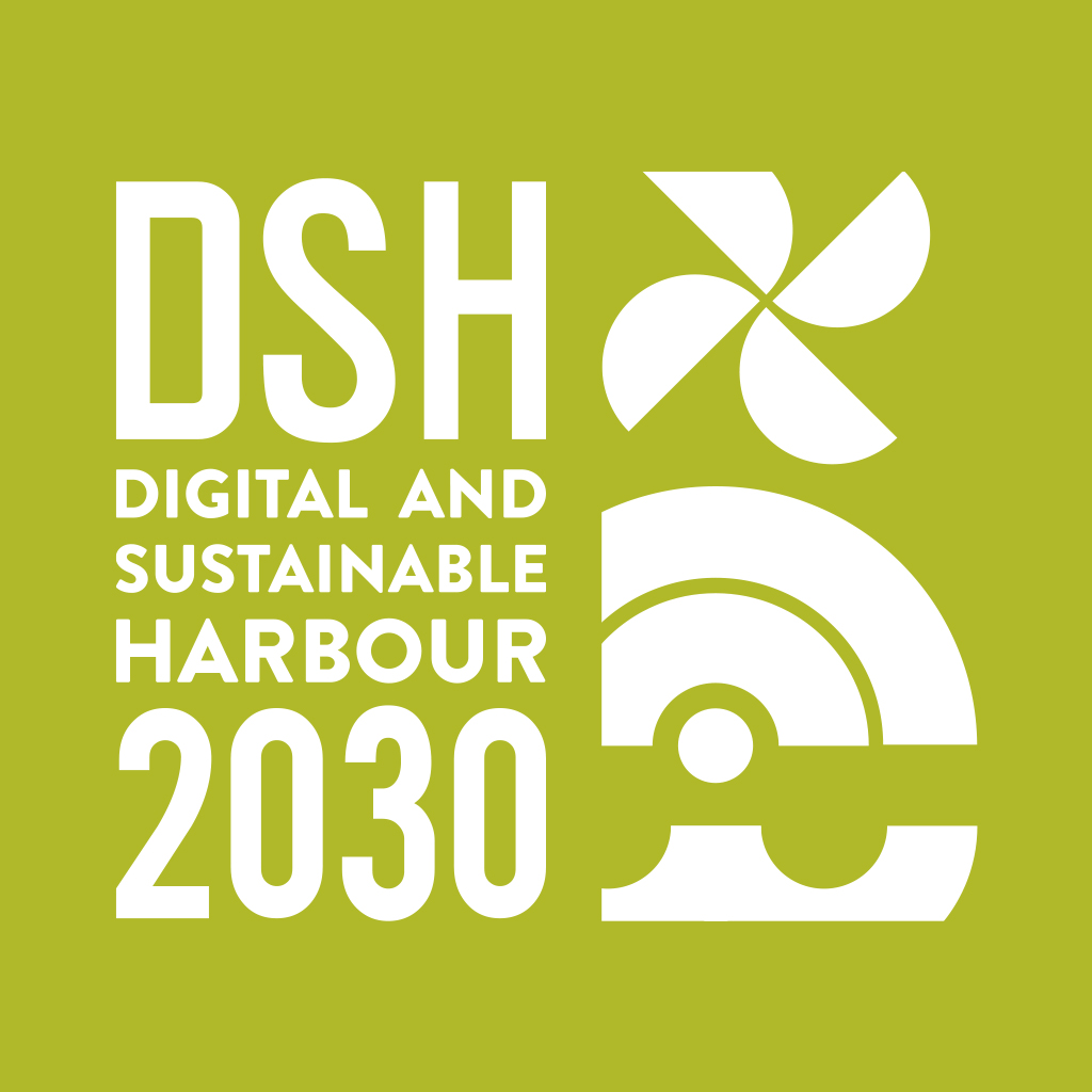 logo icona del progetto dsh2030 digital and sustainable harbour 2030