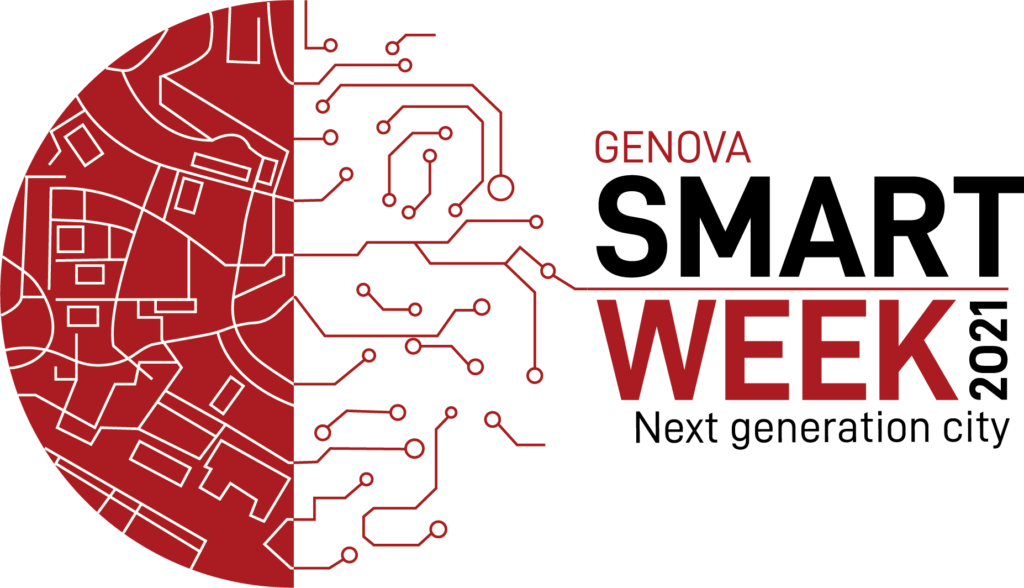 logo a colori della genova smart week 2021 png