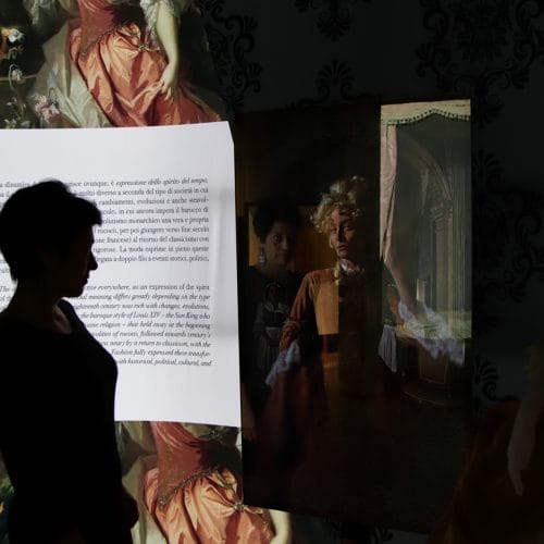 proiezione immersiva presso il Casanova museum & experience