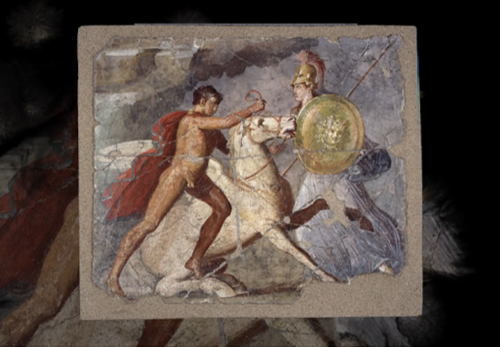 dipinto all'interno del museo salinas