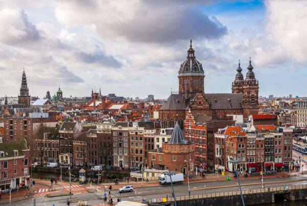 veduta di Amsterdam