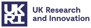 logo e scritta UK Research and Innovation