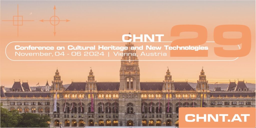 locandina di chnt 2024 a vienna, dove ETT terrà un seminario su Sense e accessibilità