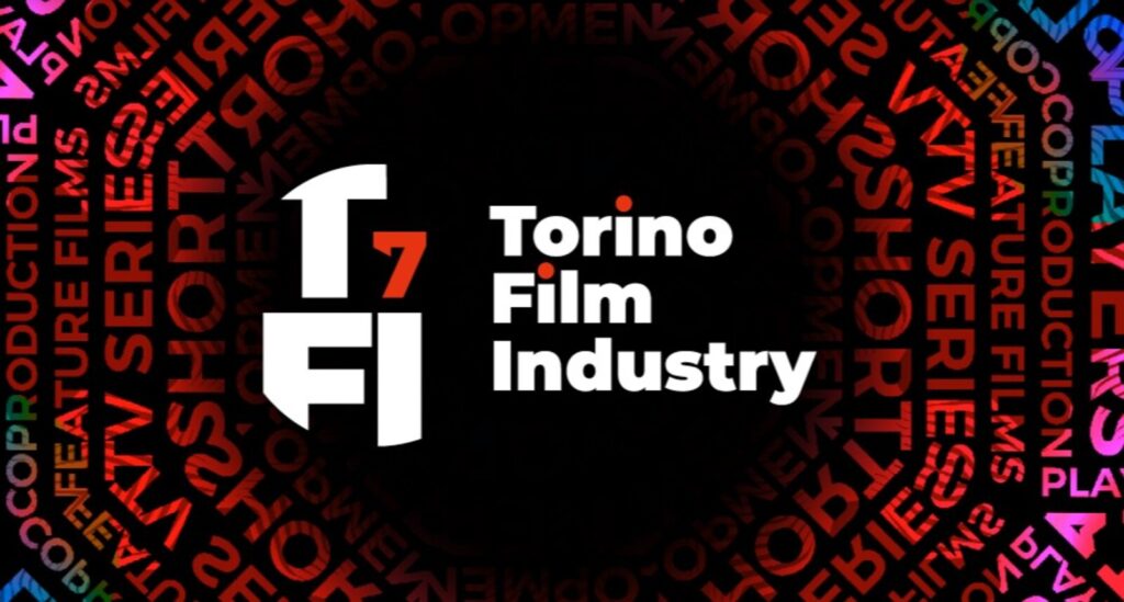 locandina dell'evento torino film industry sull'audiovisivo a cui ha partecipato ETT